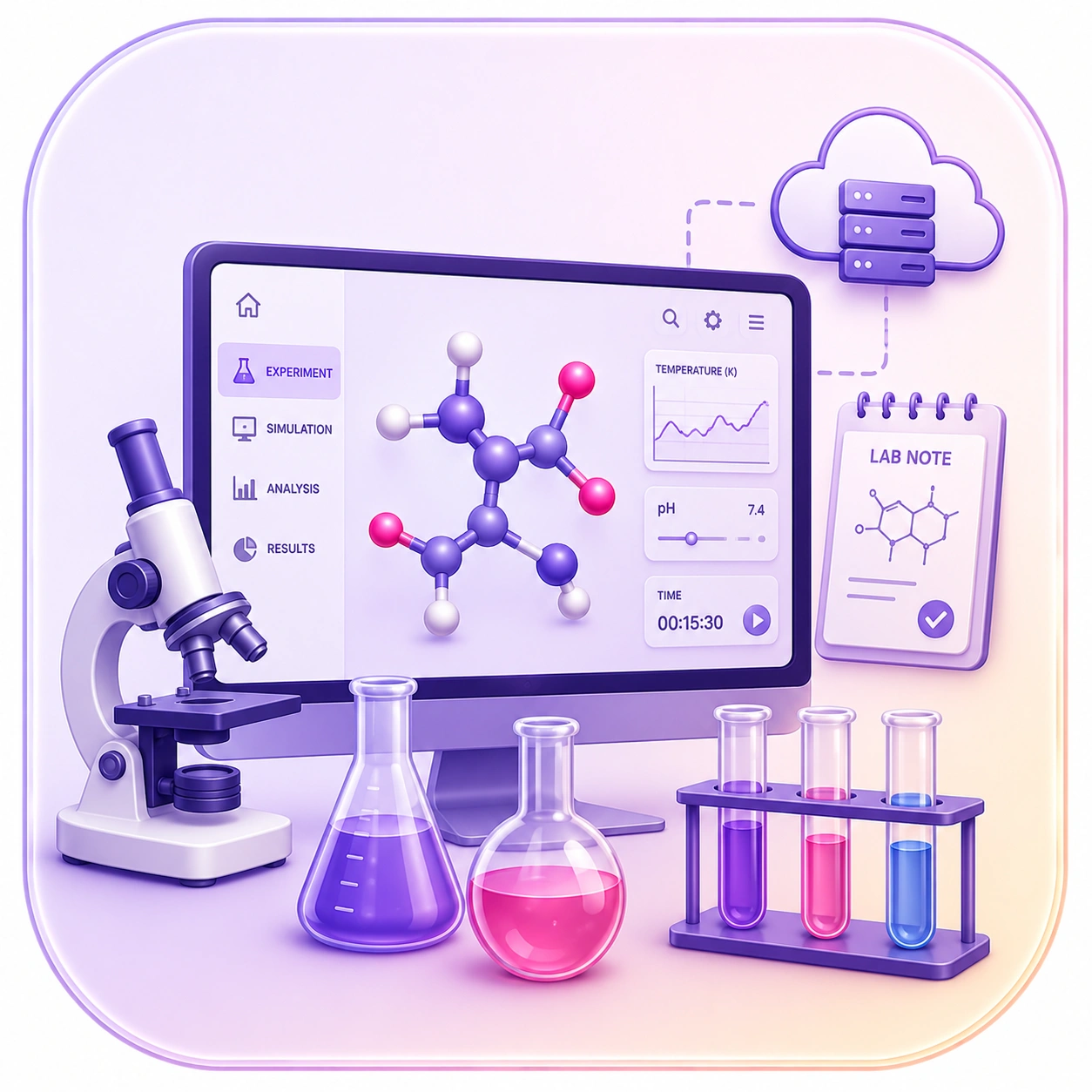 Virtual Lab Icon